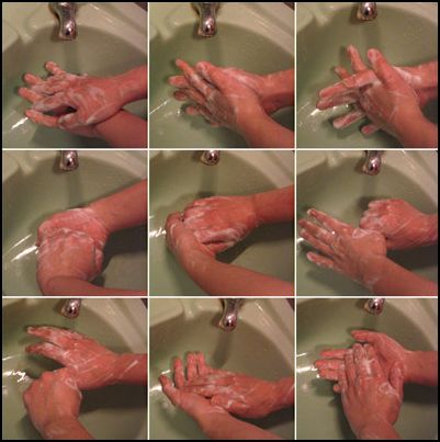 hands washing